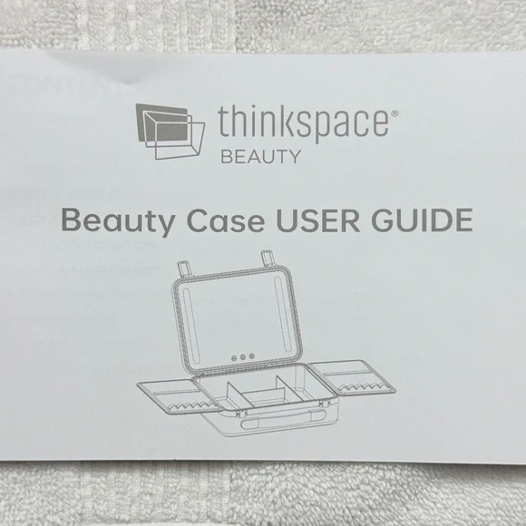 Thinkspace Beauty Case LED Mirror (like new; no box)